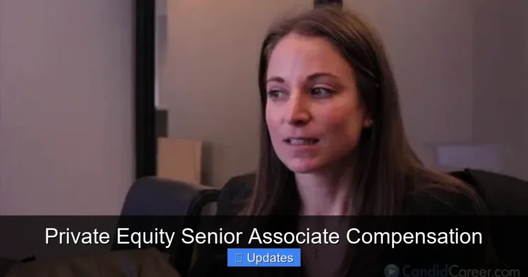 Private Equity Senior Associate Compensation