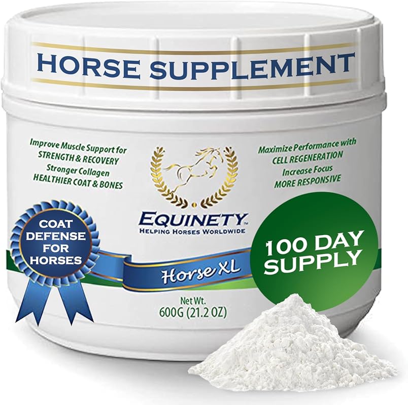 100-Day Horse XL Supplement – Amino Acids for Cellular Repair, Joint &