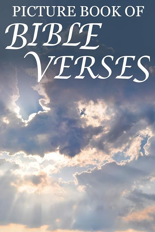 Picture Book of Bible Verses: For Seniors with Dementia Large Print Bi