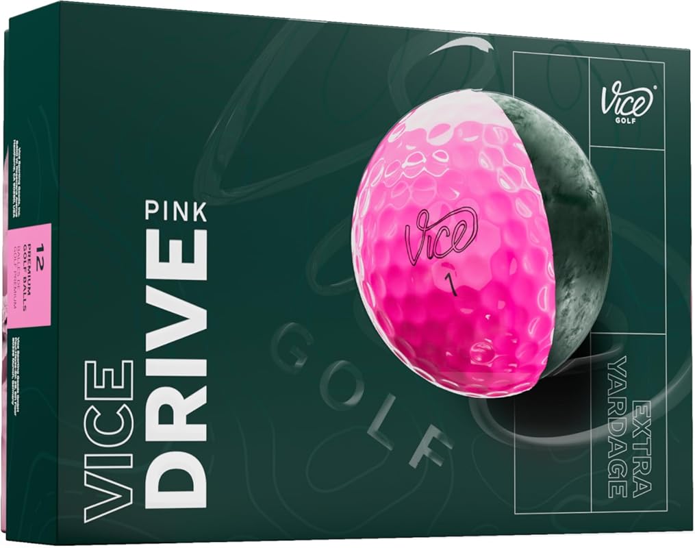 Vice Drive Golf Balls for High Launch and Extra Distance