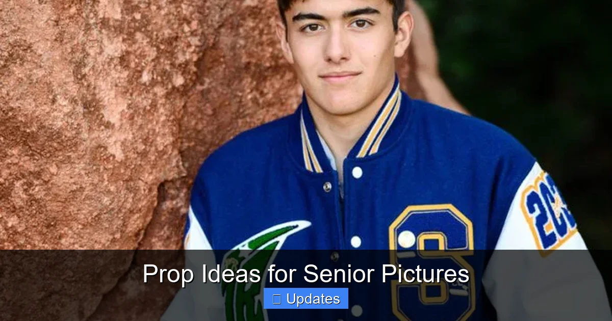 Prop Ideas for Senior Pictures