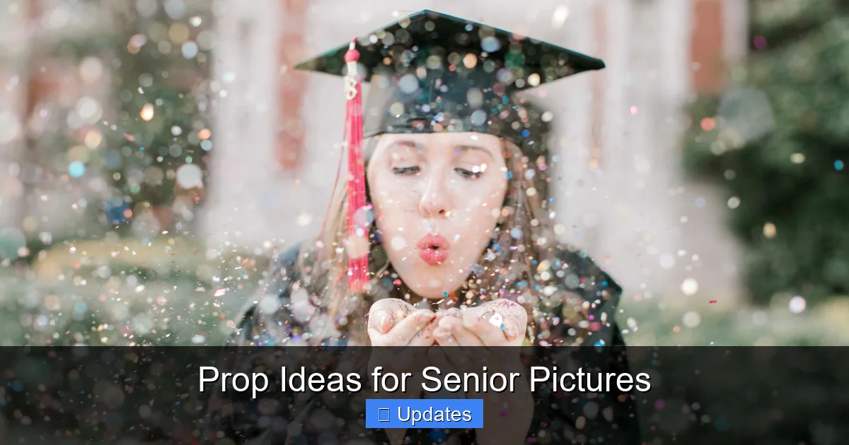 Prop Ideas for Senior Pictures