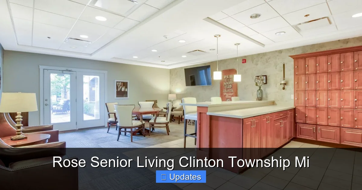 Rose Senior Living Clinton Township Mi