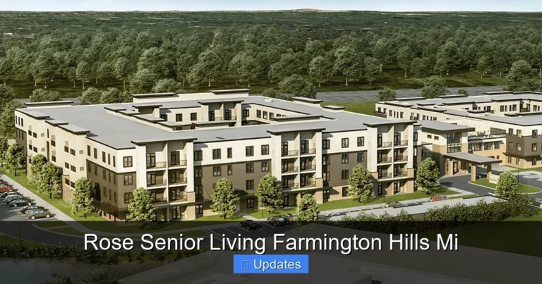 Rose Senior Living Farmington Hills Mi