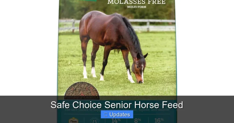 Safe Choice Senior Horse Feed