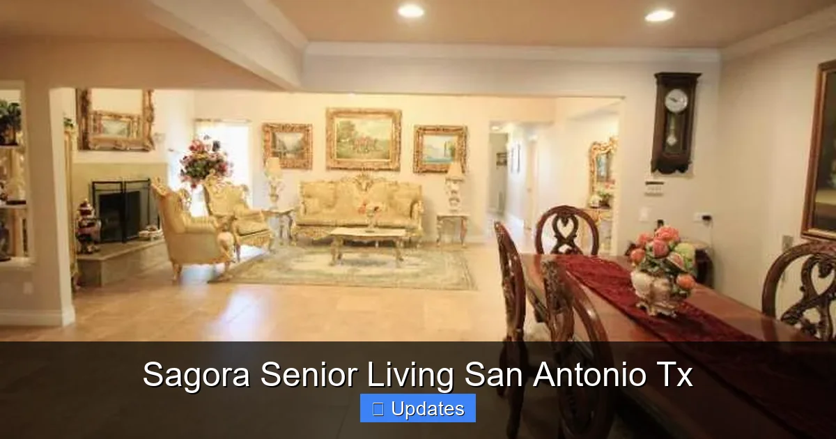Sagora Senior Living San Antonio Tx