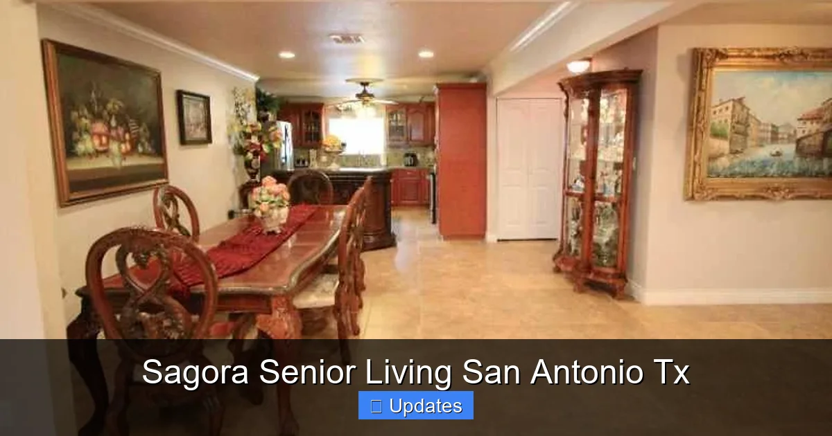 Sagora Senior Living San Antonio Tx