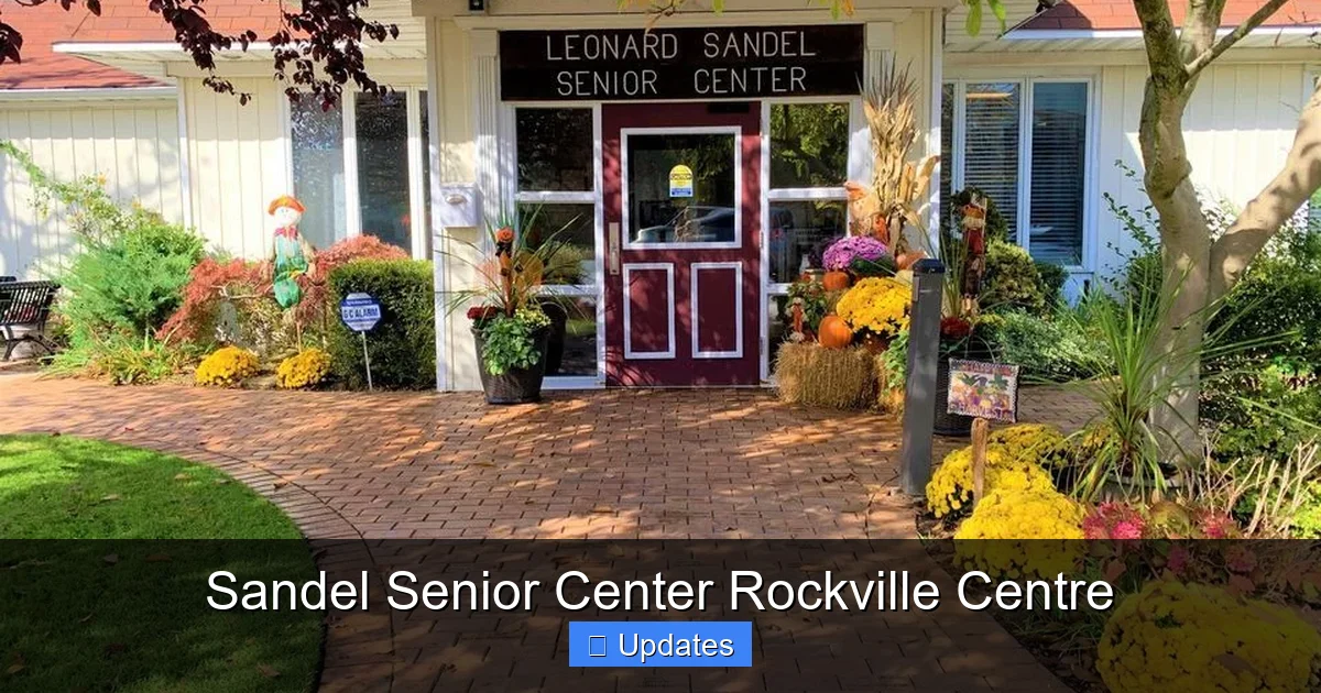 Sandel Senior Center Rockville Centre