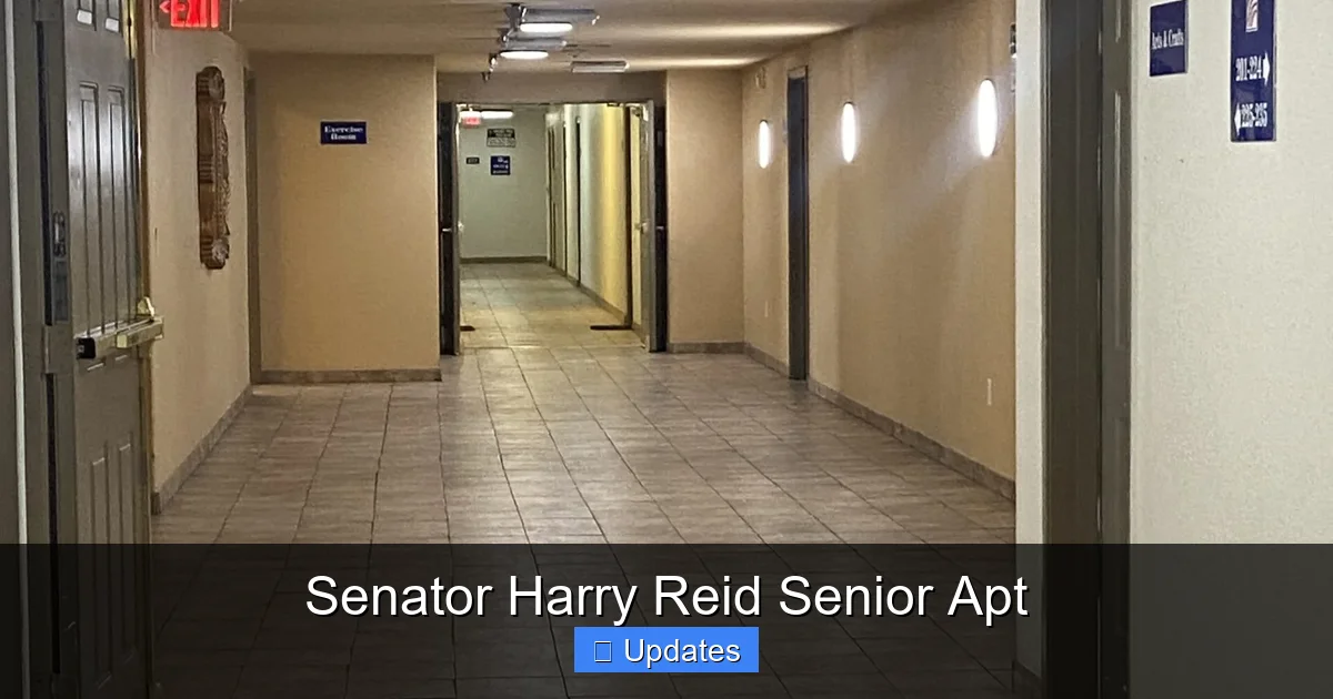 Senator Harry Reid Senior Apt