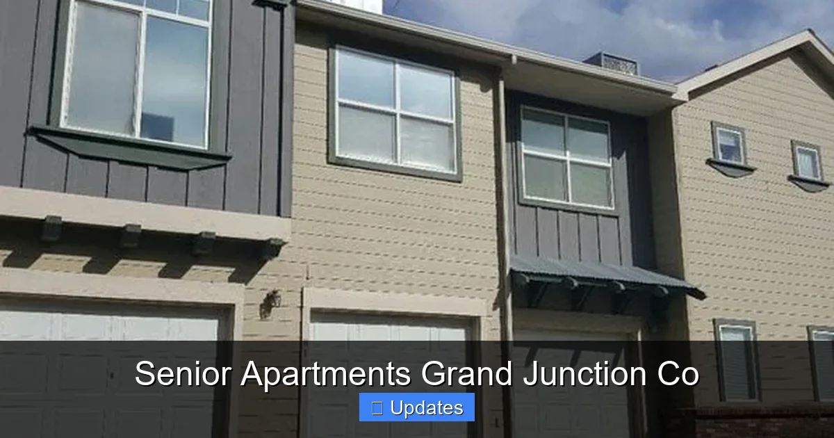 Senior Apartments Grand Junction Co