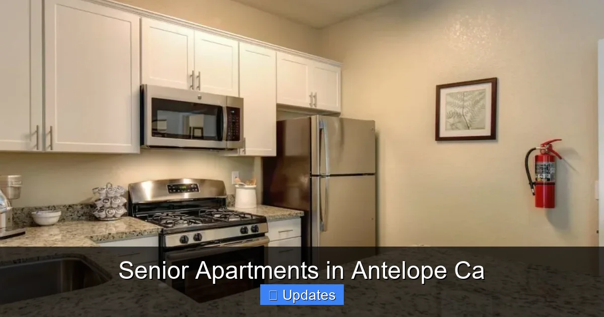 Senior Apartments in Antelope Ca
