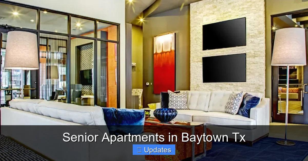 Senior Apartments in Baytown Tx