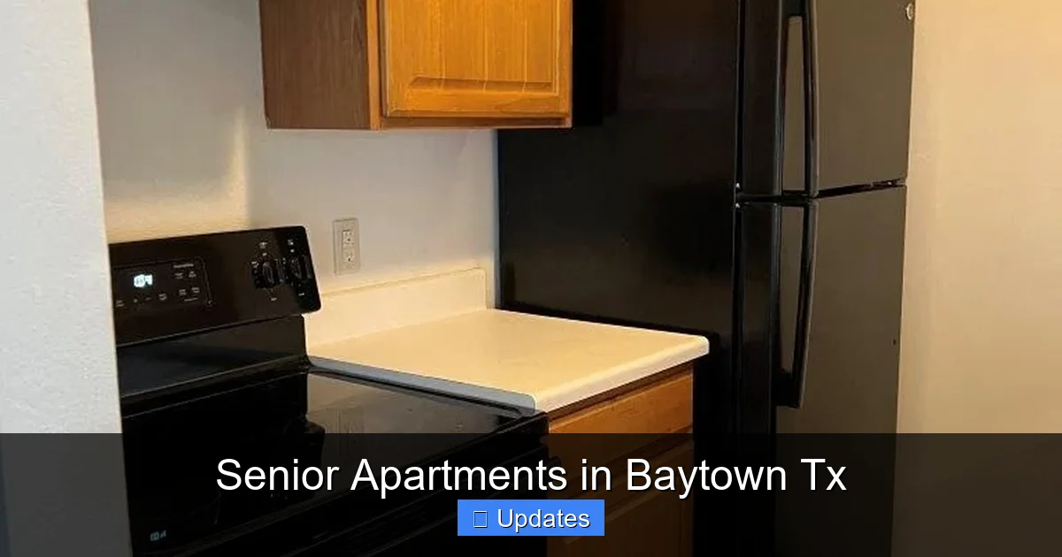 Senior Apartments in Baytown Tx