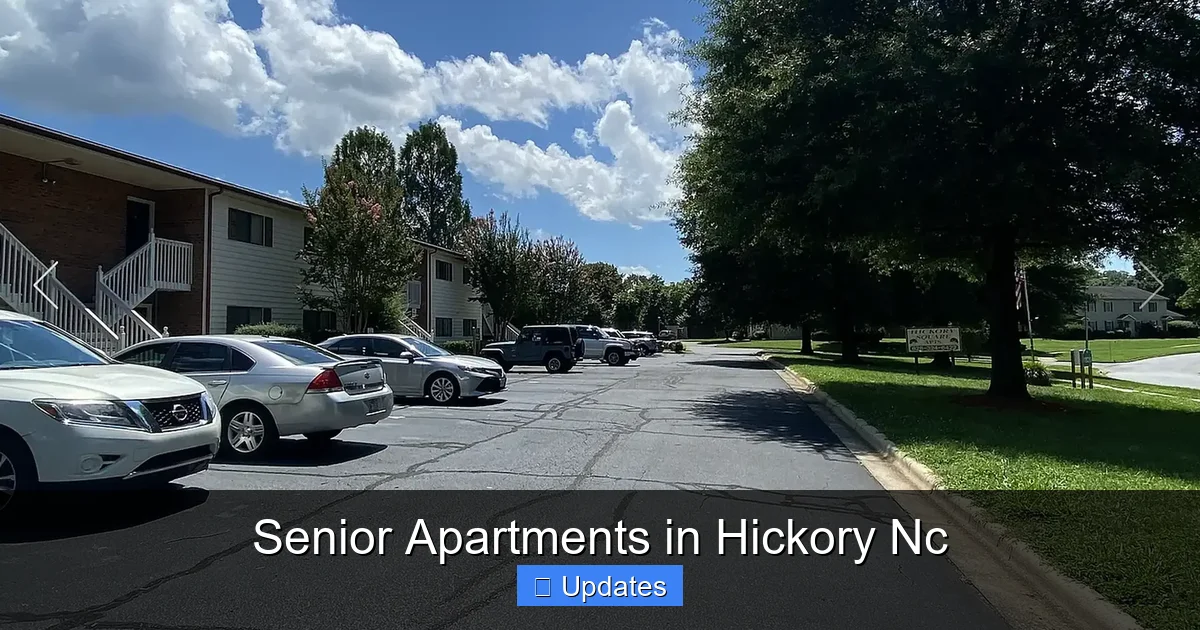 Senior Apartments in Hickory Nc