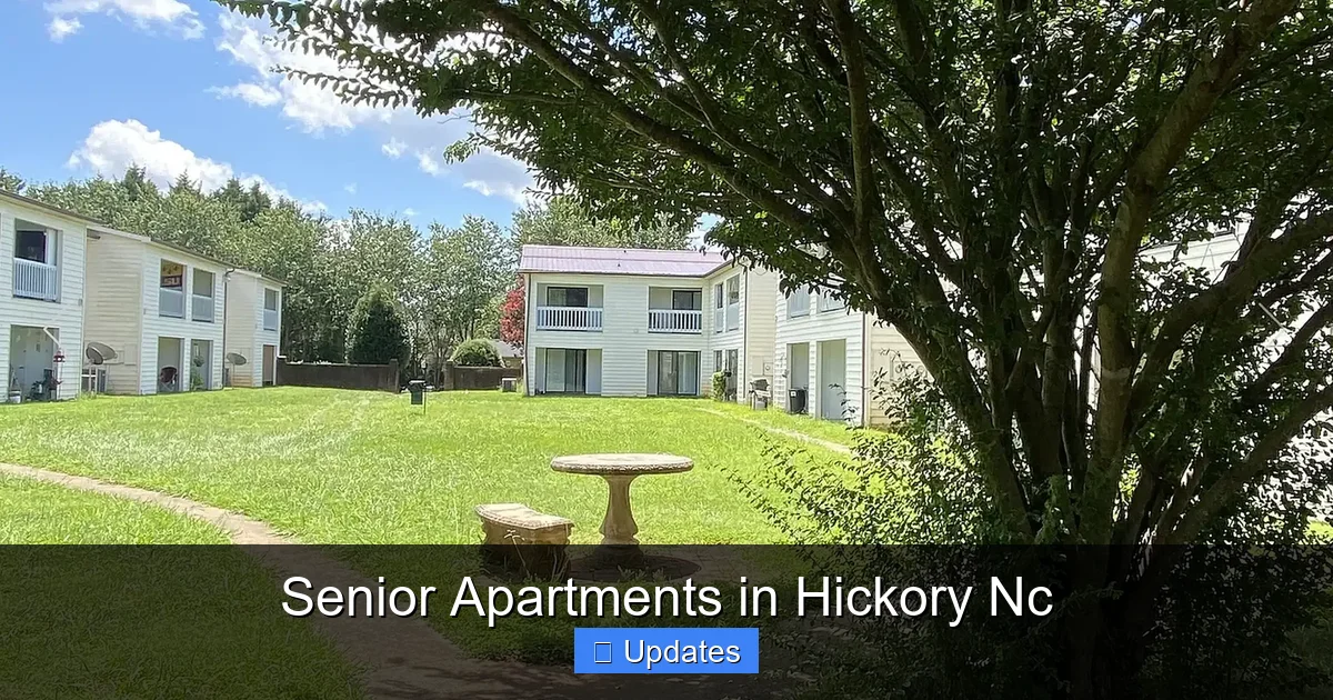 Senior Apartments in Hickory Nc