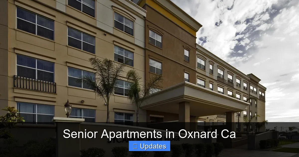 Senior Apartments in Oxnard Ca