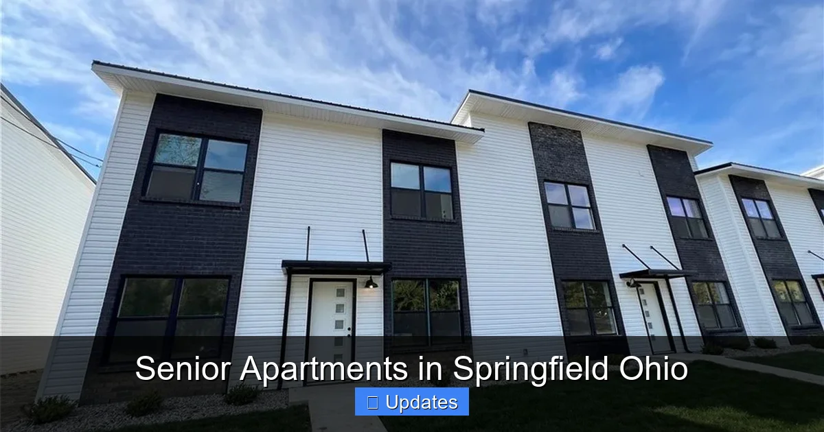 Senior Apartments in Springfield Ohio
