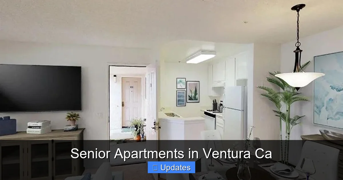 Senior Apartments in Ventura Ca