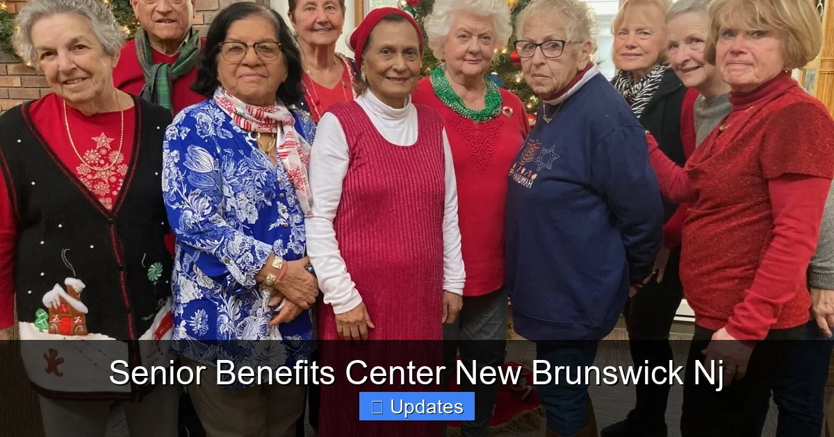 Senior Benefits Center New Brunswick Nj