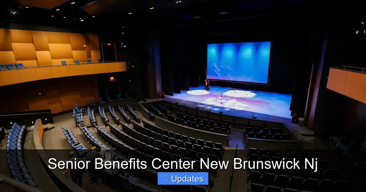 Senior Benefits Center New Brunswick Nj