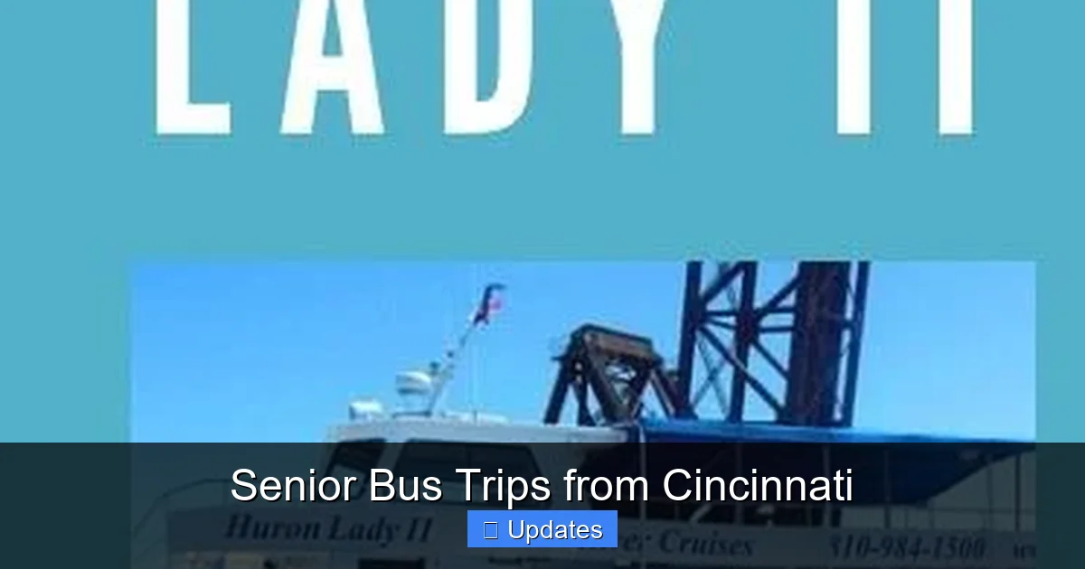 Senior Bus Trips from Cincinnati