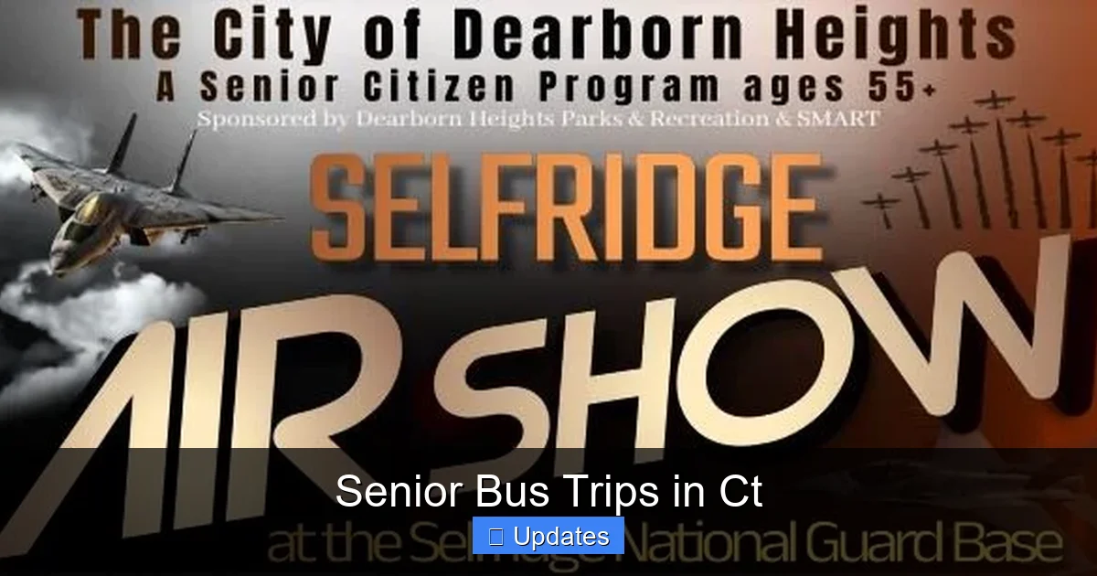 Senior Bus Trips in Ct