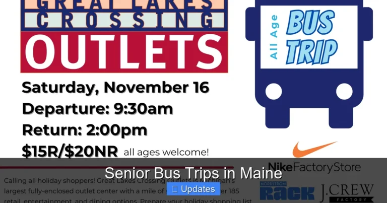 Senior Bus Trips in Maine