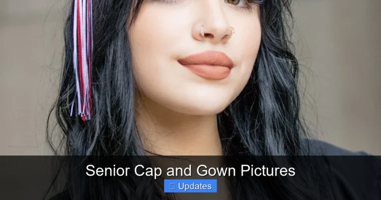 Senior Cap and Gown Pictures