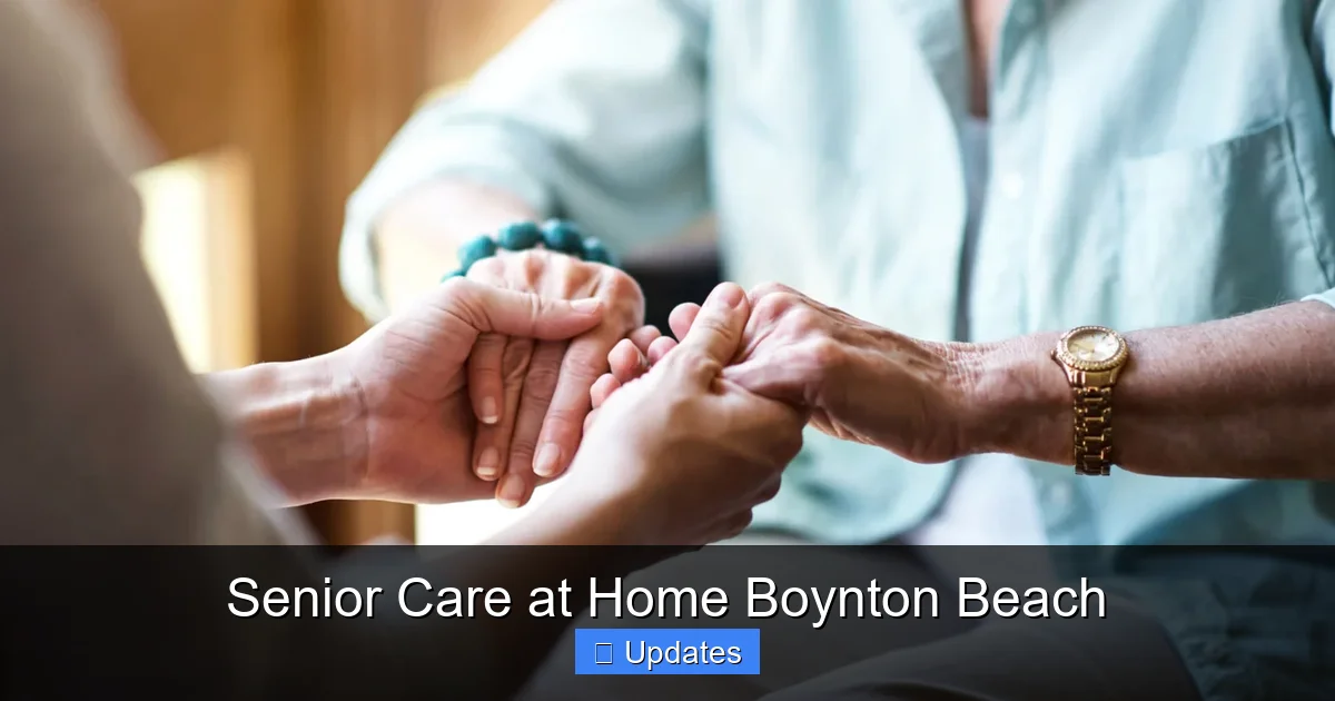 Senior Care at Home Boynton Beach