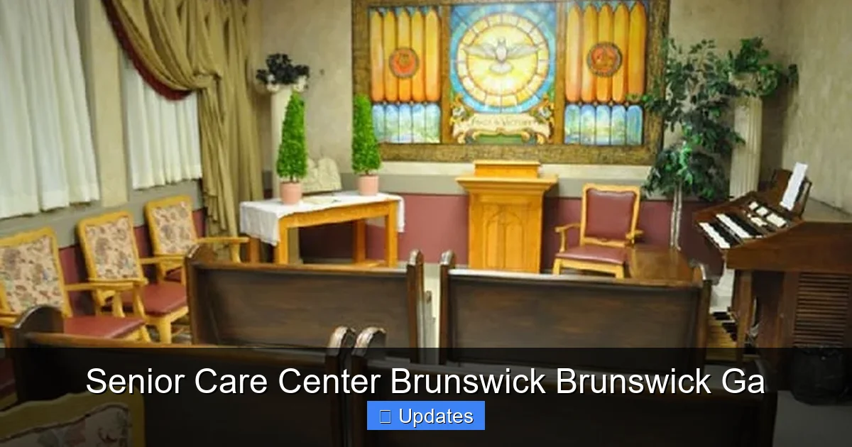 Senior Care Center Brunswick Brunswick Ga
