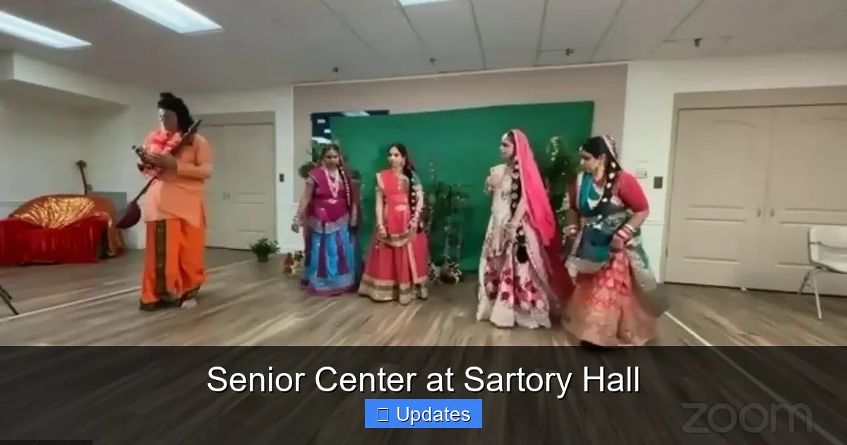 Senior Center at Sartory Hall