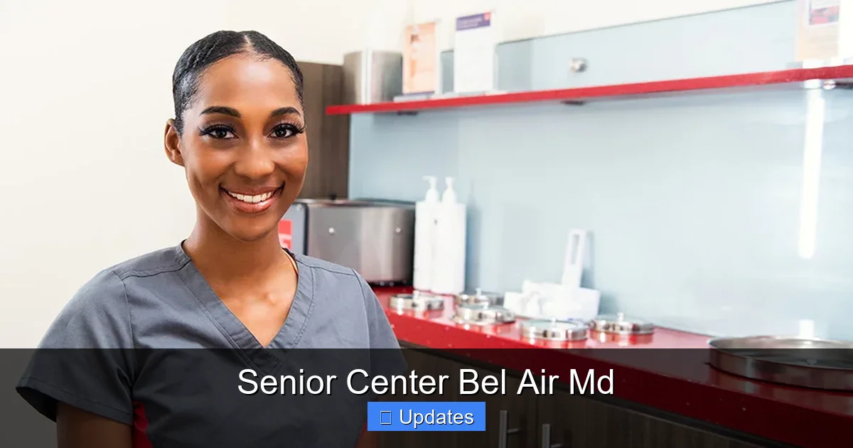 Senior Center Bel Air Md