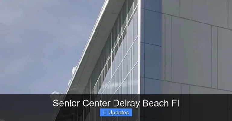 Senior Center Delray Beach Fl