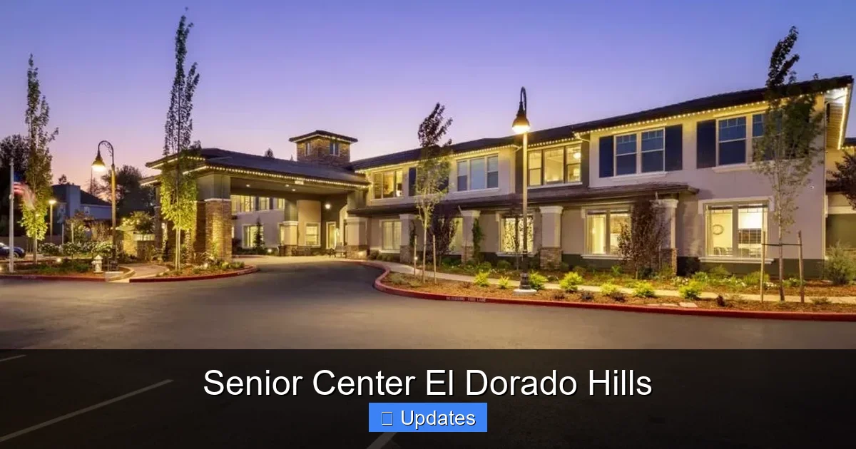 Senior Center El Dorado Hills