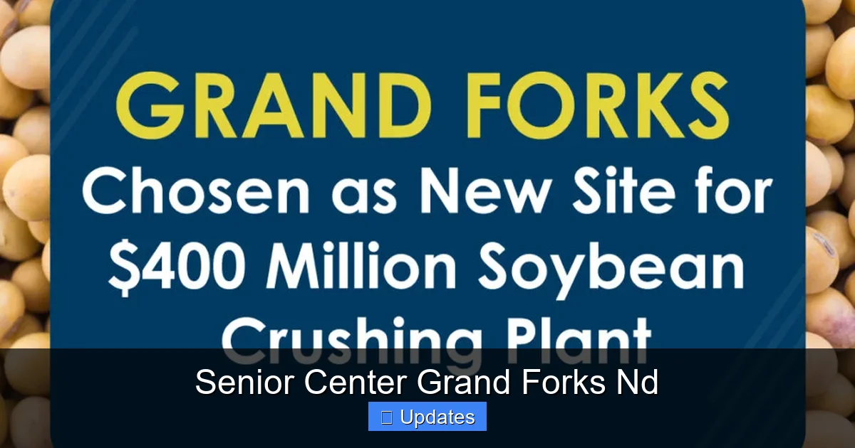 Senior Center Grand Forks Nd
