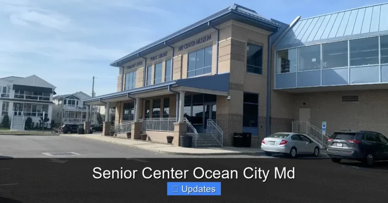 Senior Center Ocean City Md