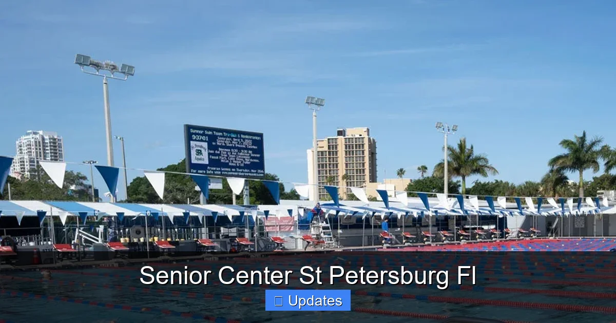Senior Center St Petersburg Fl