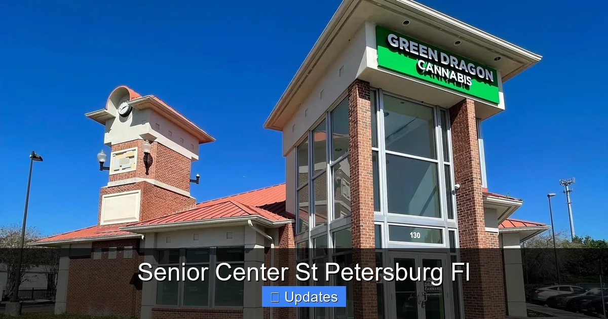 Senior Center St Petersburg Fl