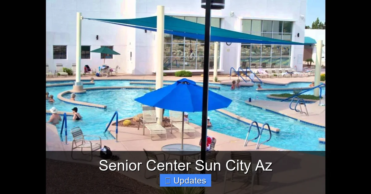 Senior Center Sun City Az