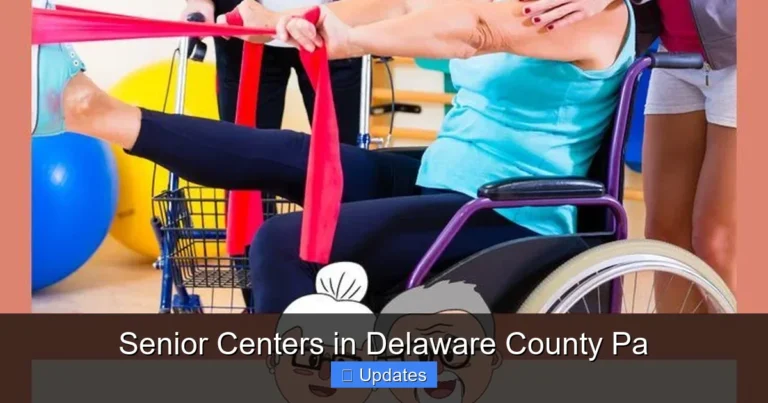 Senior Centers in Delaware County Pa