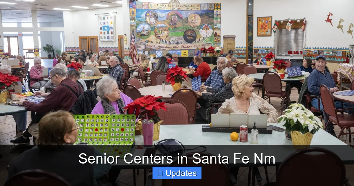 Senior Centers in Santa Fe Nm