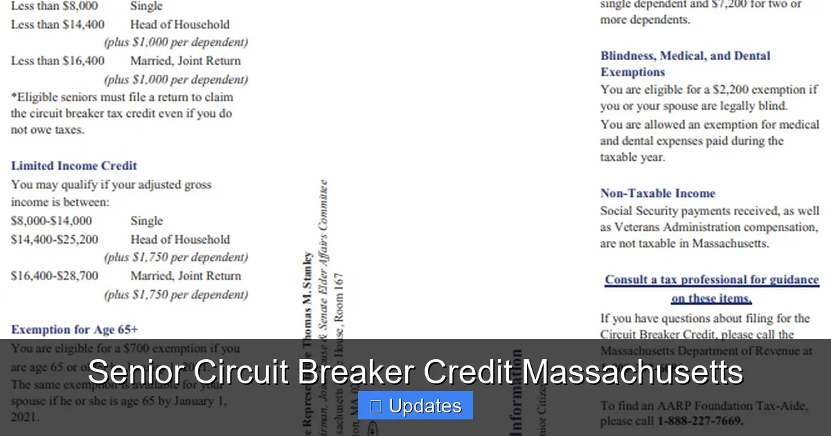 Senior Circuit Breaker Credit Massachusetts