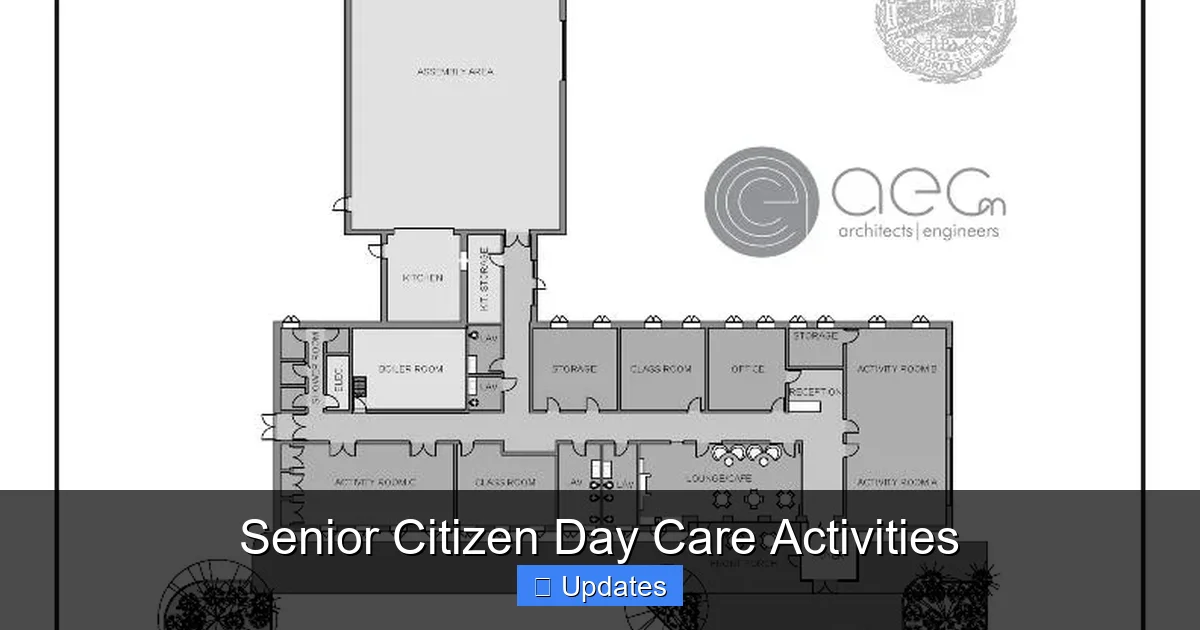 Senior Citizen Day Care Activities