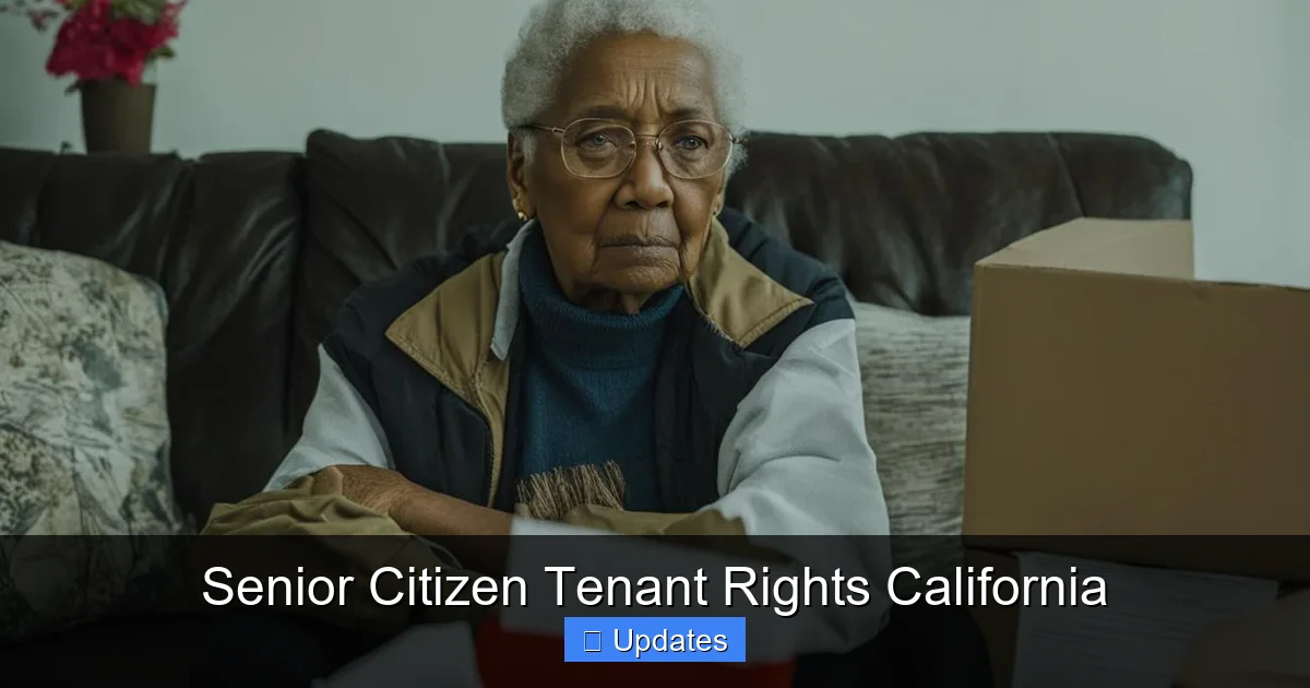 Senior Citizens Rights Senior Citizen Tenant Rights California - SeniorsProTalk