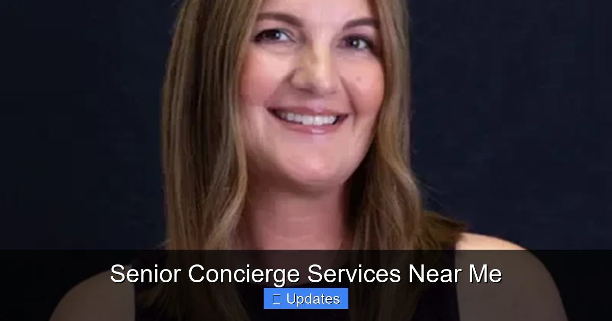 Senior Concierge Services Near Me