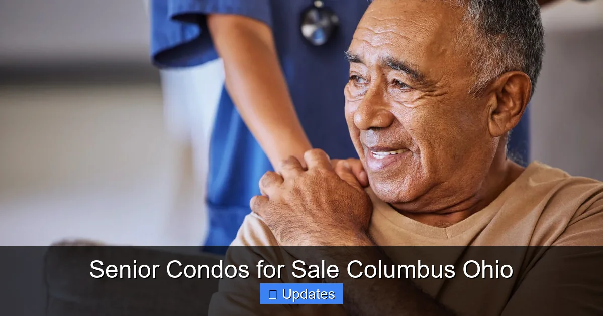 Senior Condos for Sale Columbus Ohio