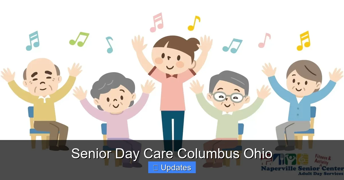 Senior Day Care Columbus Ohio