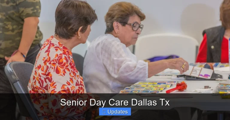 Senior Day Care Dallas Tx