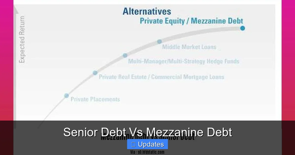 Senior Debt Vs Mezzanine Debt