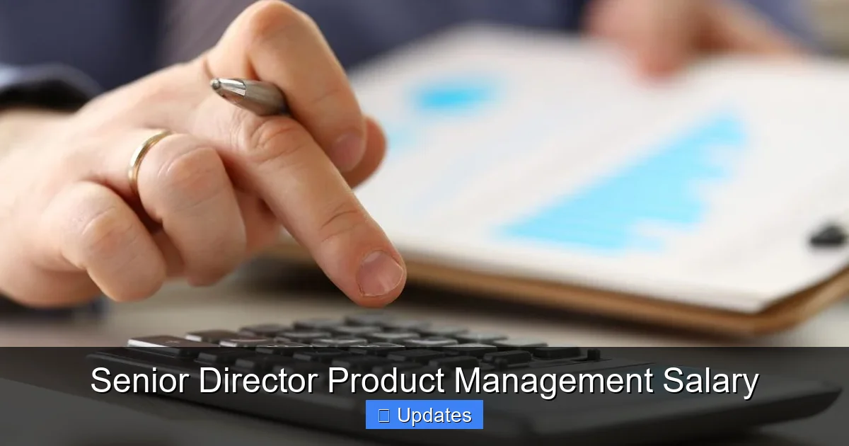 Senior Director Product Management Salary